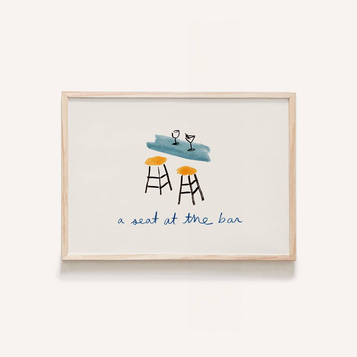 Phthalo Ruth - “A Seat at the Bar” Mini Art Print