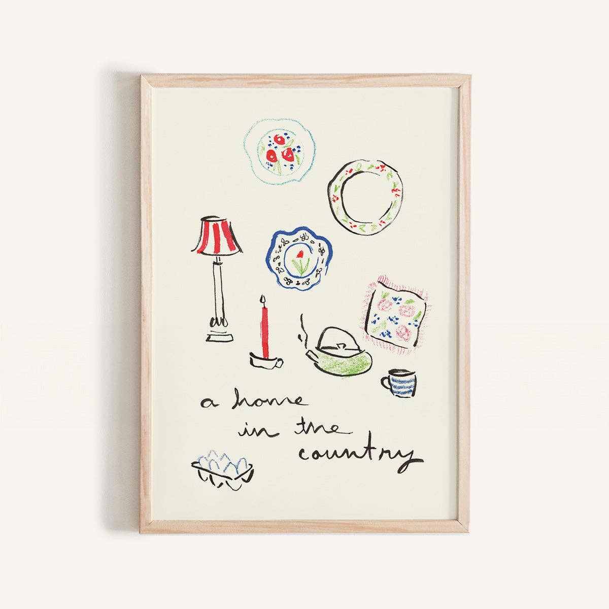 Phthalo Ruth - “A Home in the Country” Mini Art Print