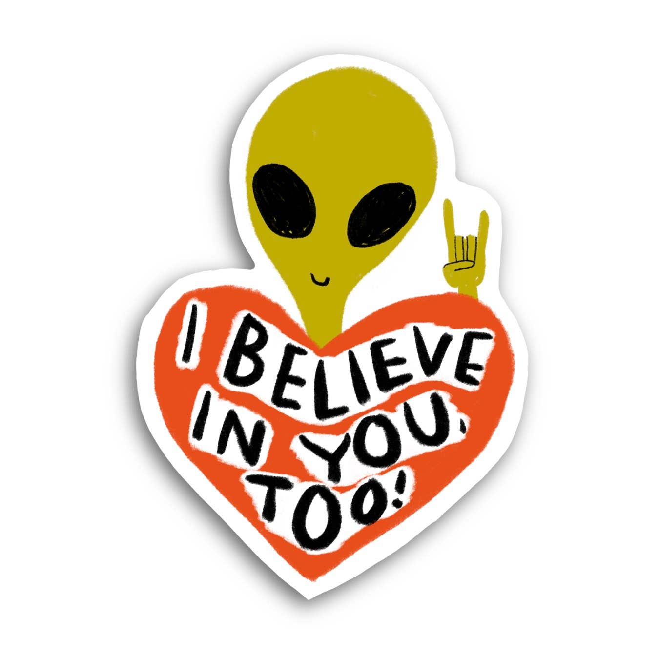 RANI BAN CO - I BELIEVE IN YOU TOO Sticker