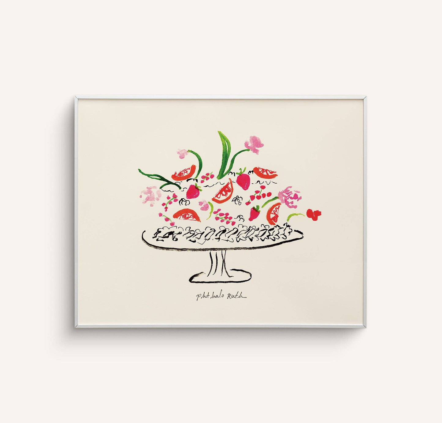 Phthalo Ruth - "Spring Cake" Art Print