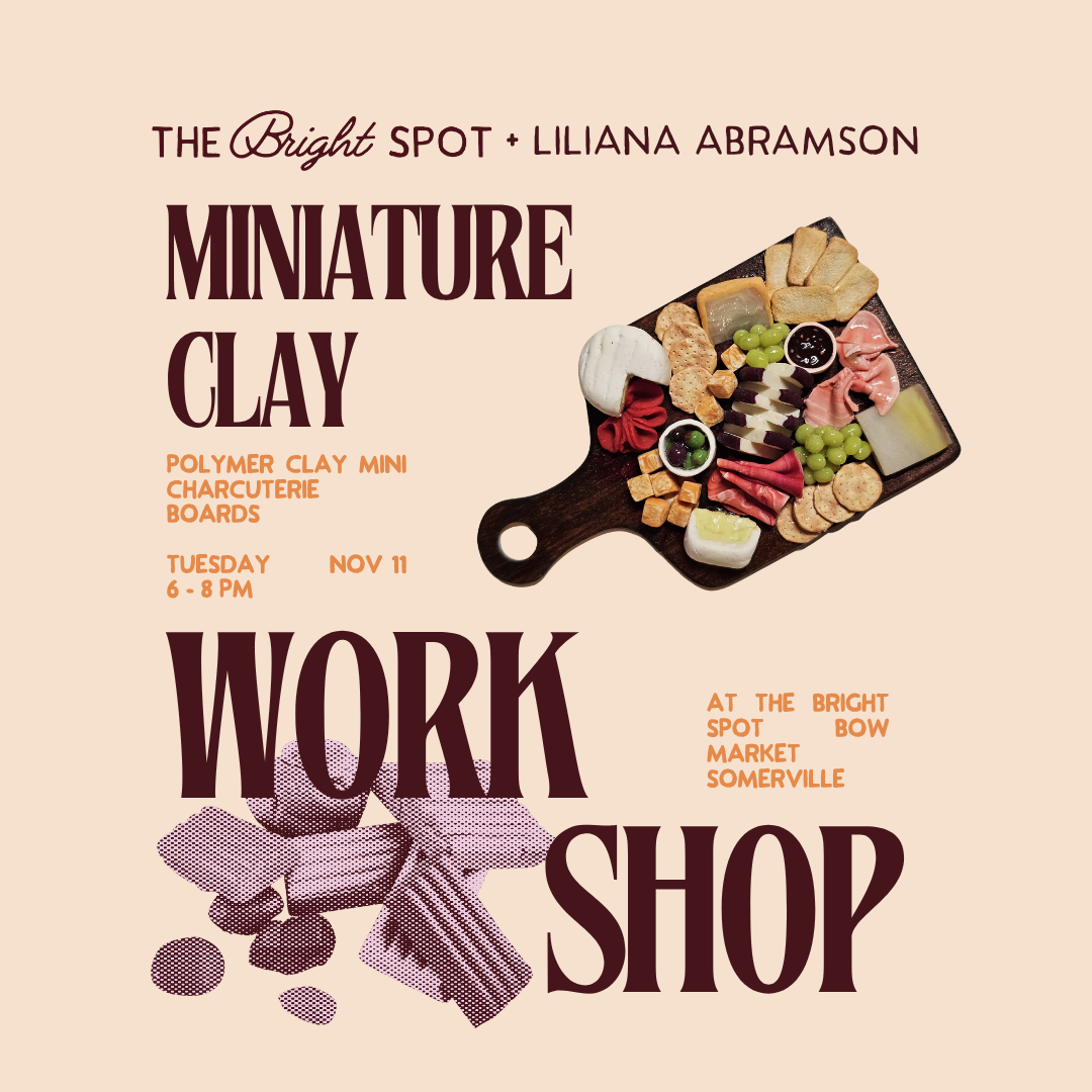 11/11 Miniature Clay Charcuterie Board Workshop with Liliana Abramson
