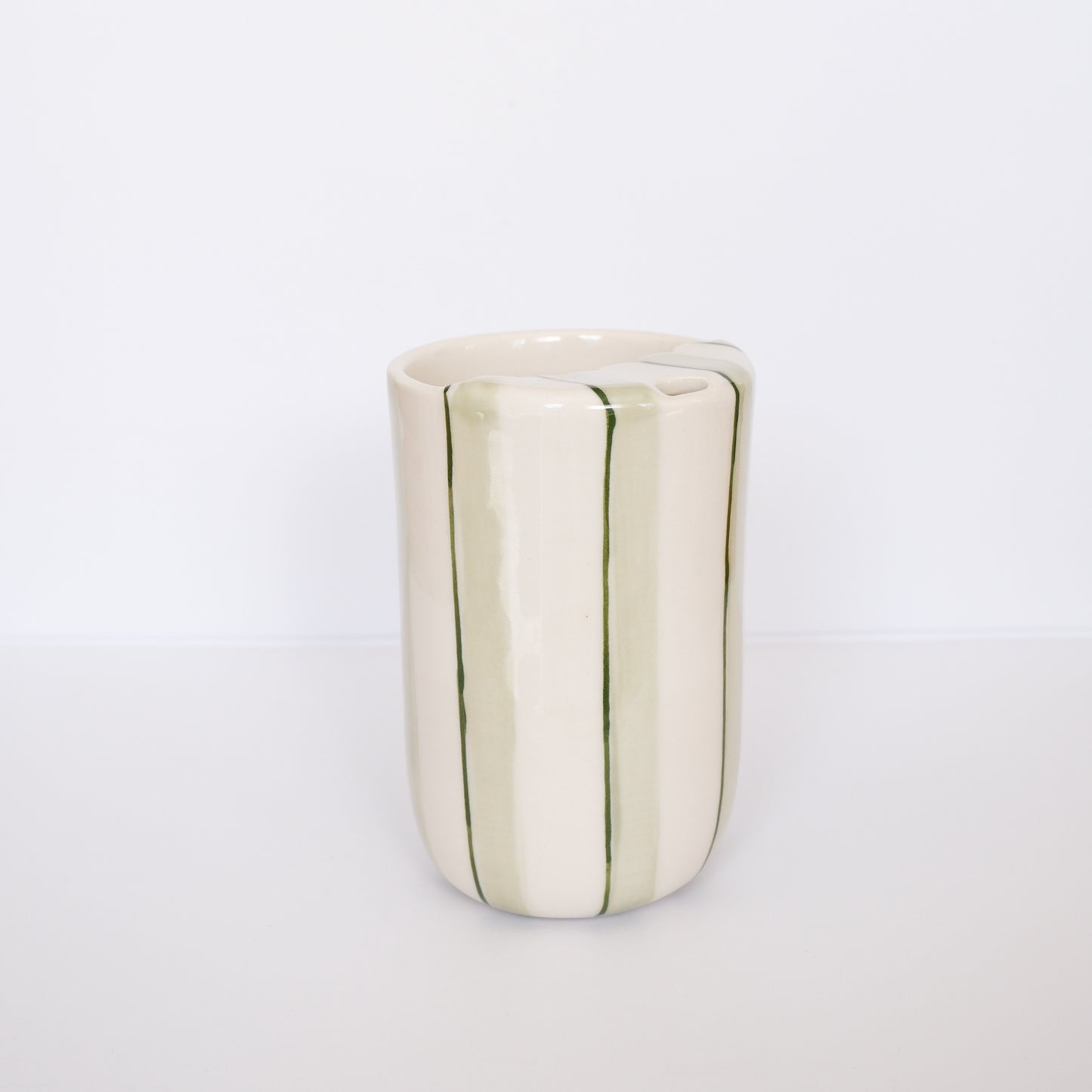 SECONDS Green Stripe To-Go Cup