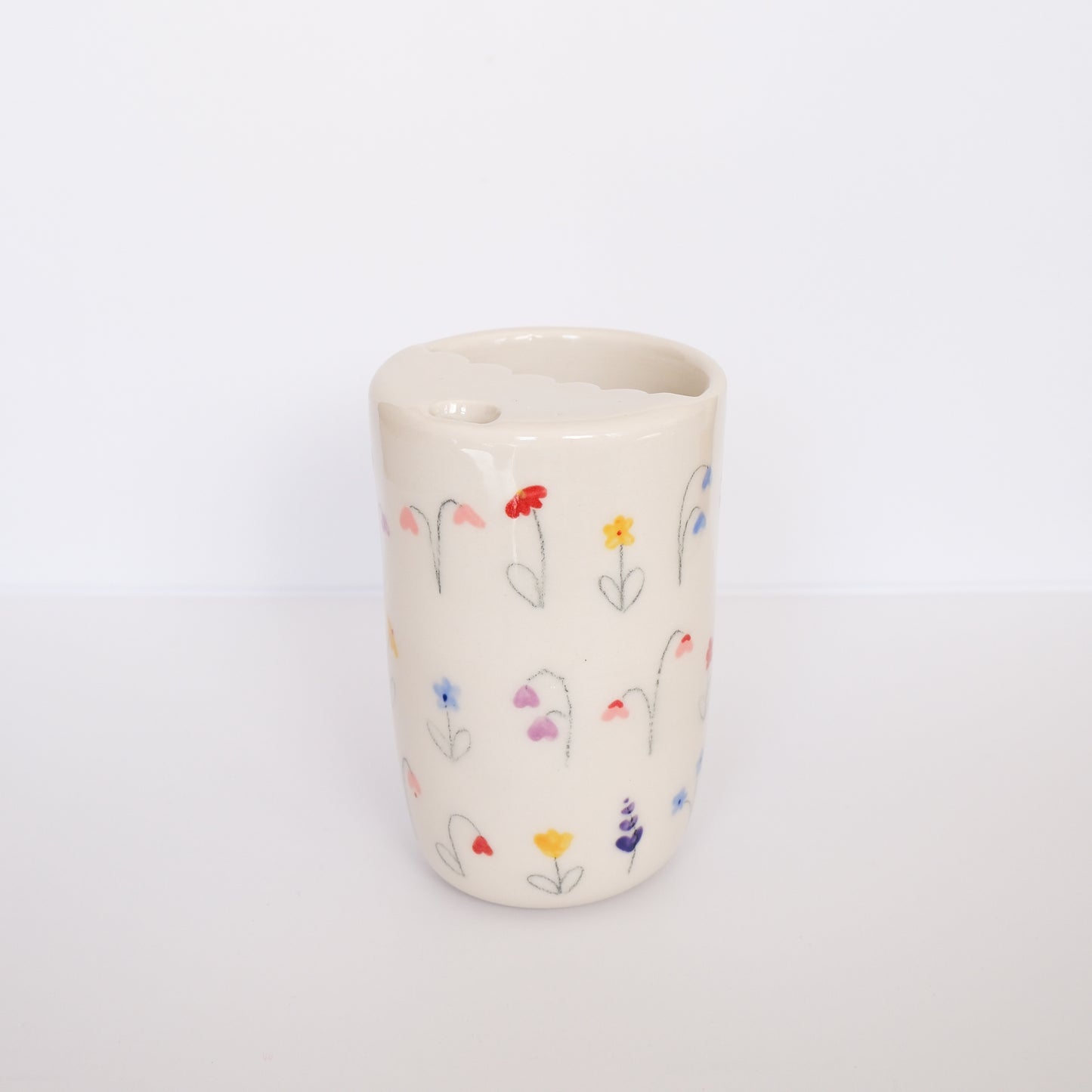 Wildflower Sketch To-Go Cup