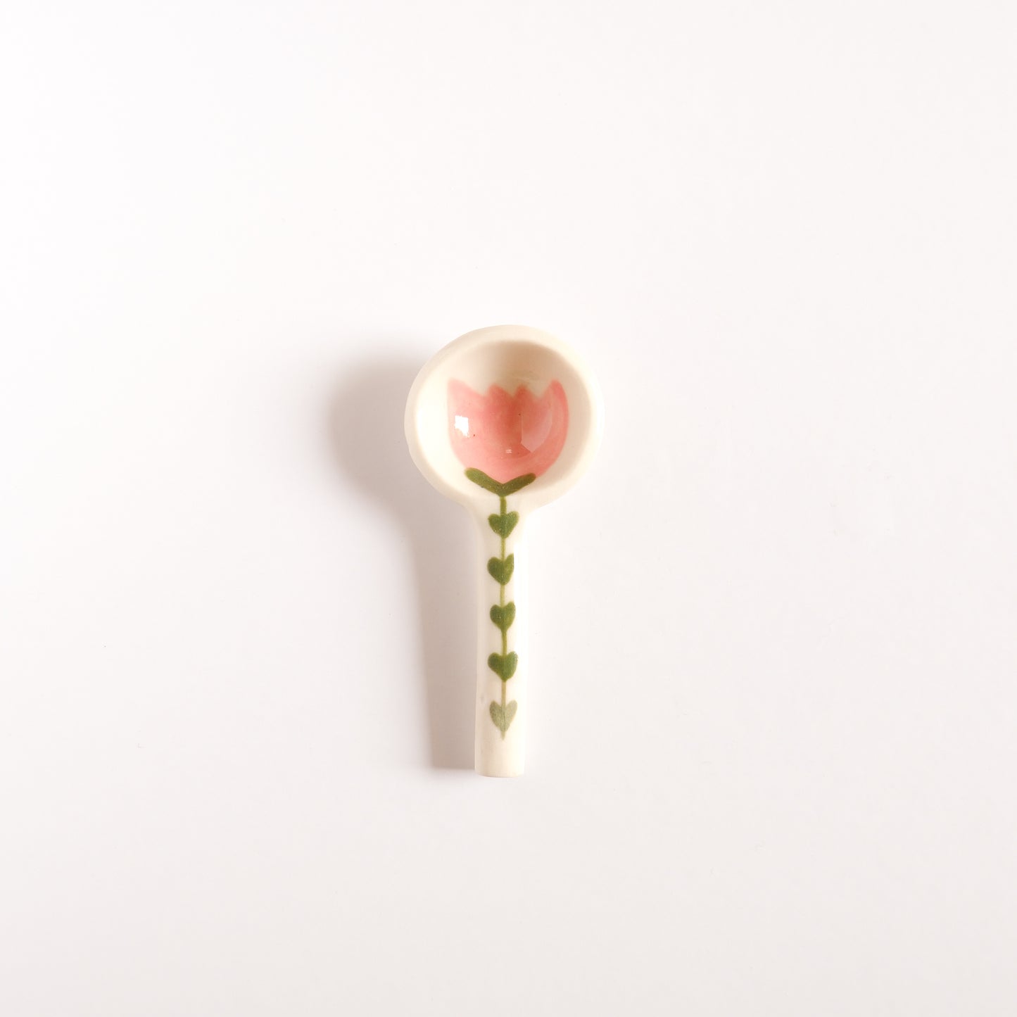 Pink Flower Spoon