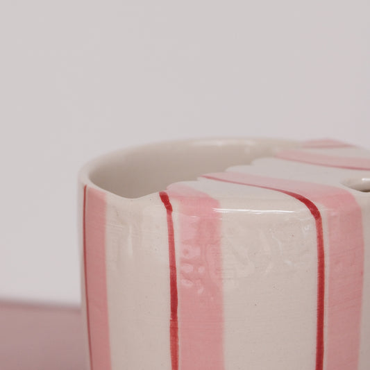 SECONDS Pink Stripe To-Go Cup