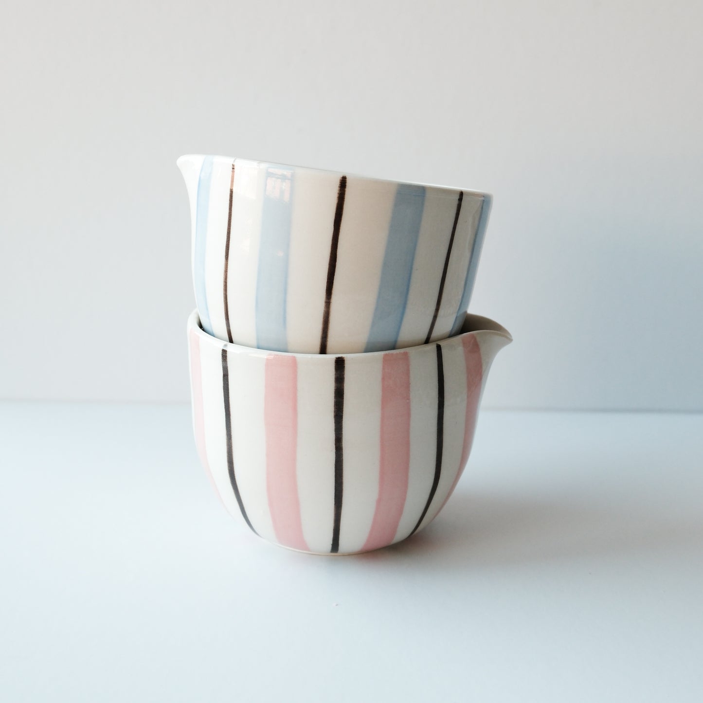 Striped Matcha Bowl