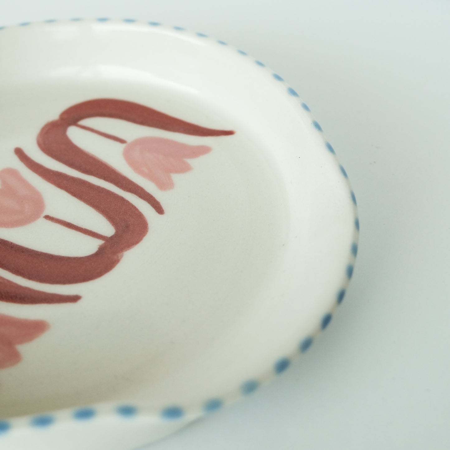 Pink Tulip Spoon Rest