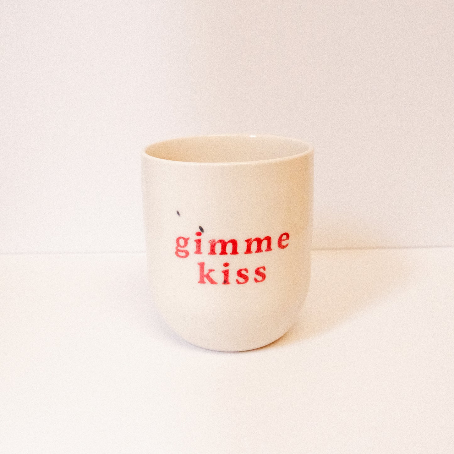 SECONDS Heated Rivalry "Gimme Kiss" Short Cup: Marked