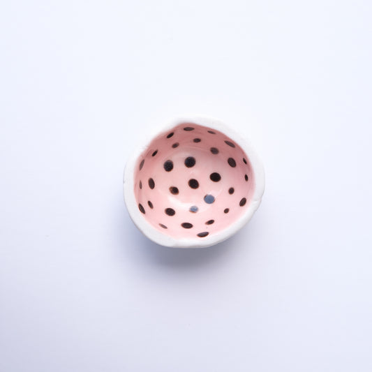 Polka Dot Mini Salt Bowl