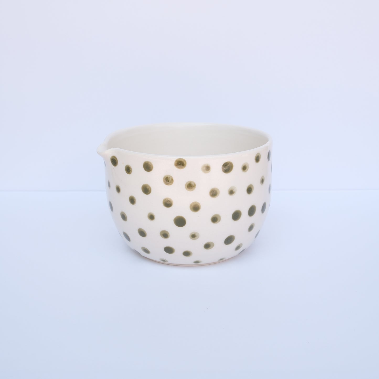 Polka Dot Matcha Bowl