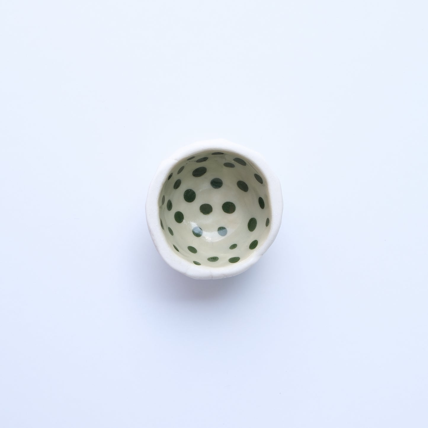 Polka Dot Mini Salt Bowl