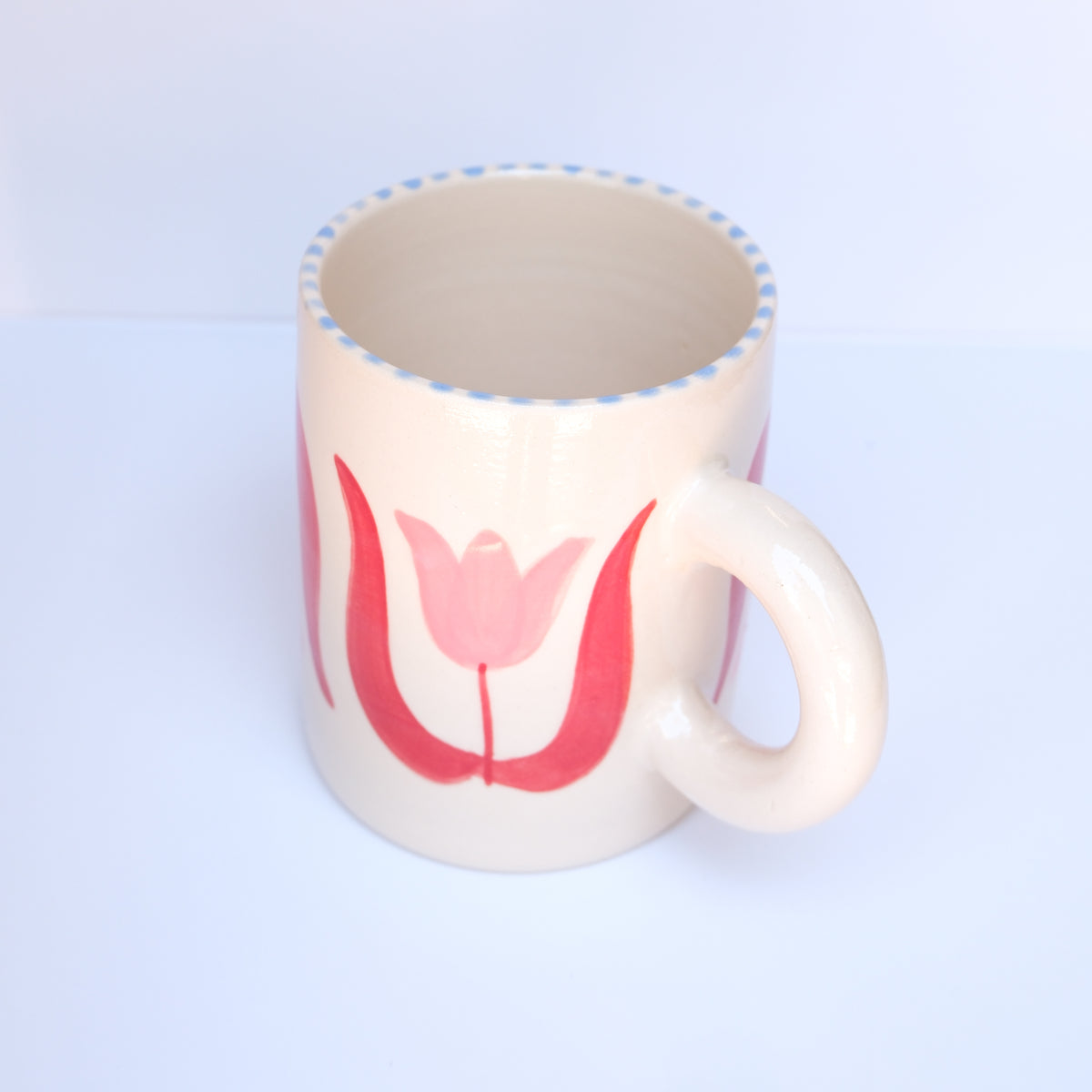 Pink Tulip Mug