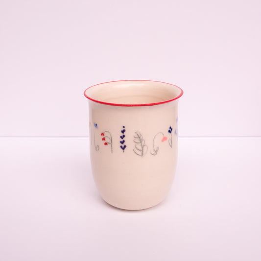 Wildflower Sketch Espresso Cup