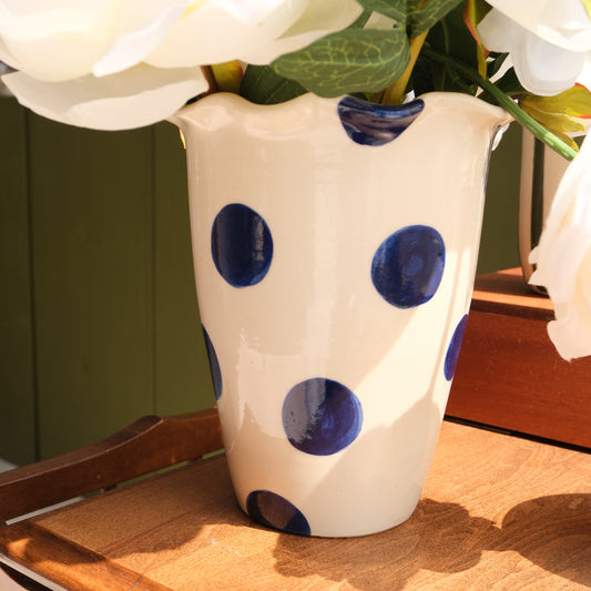 Polka Dot Vase