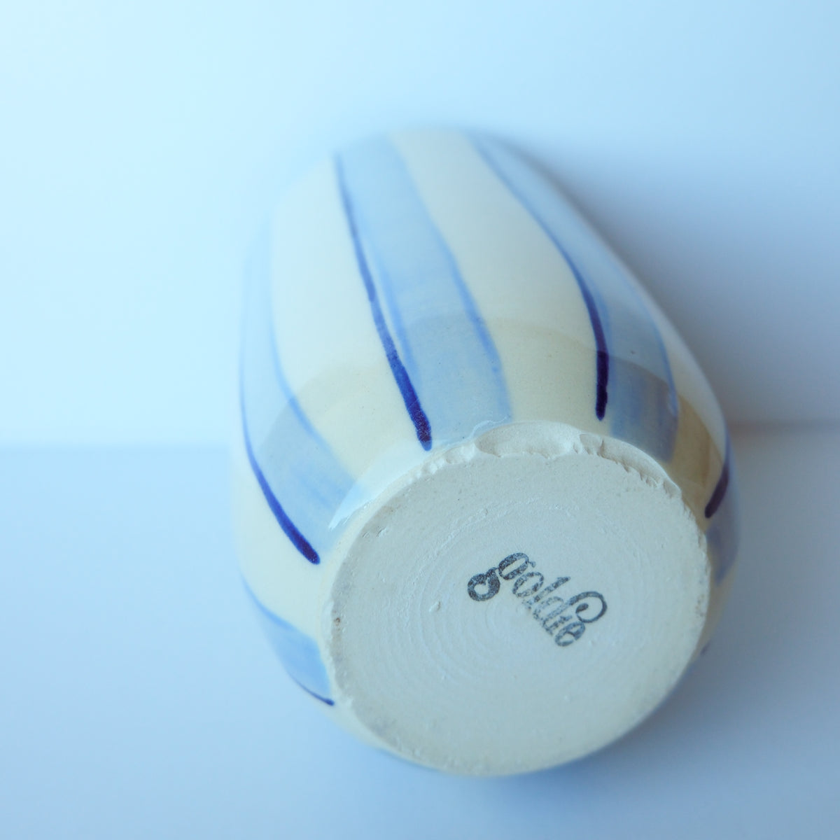 SECONDS Blue Stripe To Go Cup