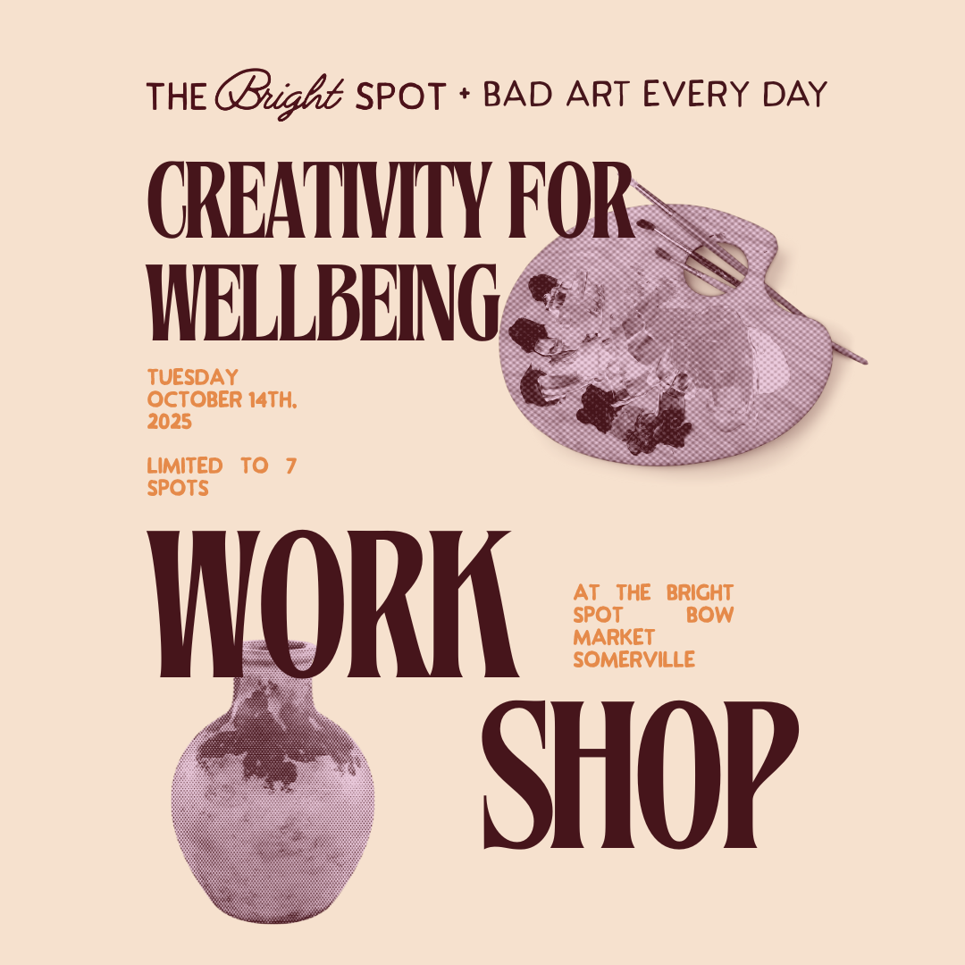 10/14 Creativity for Wellbeing with Bad Art Everyday