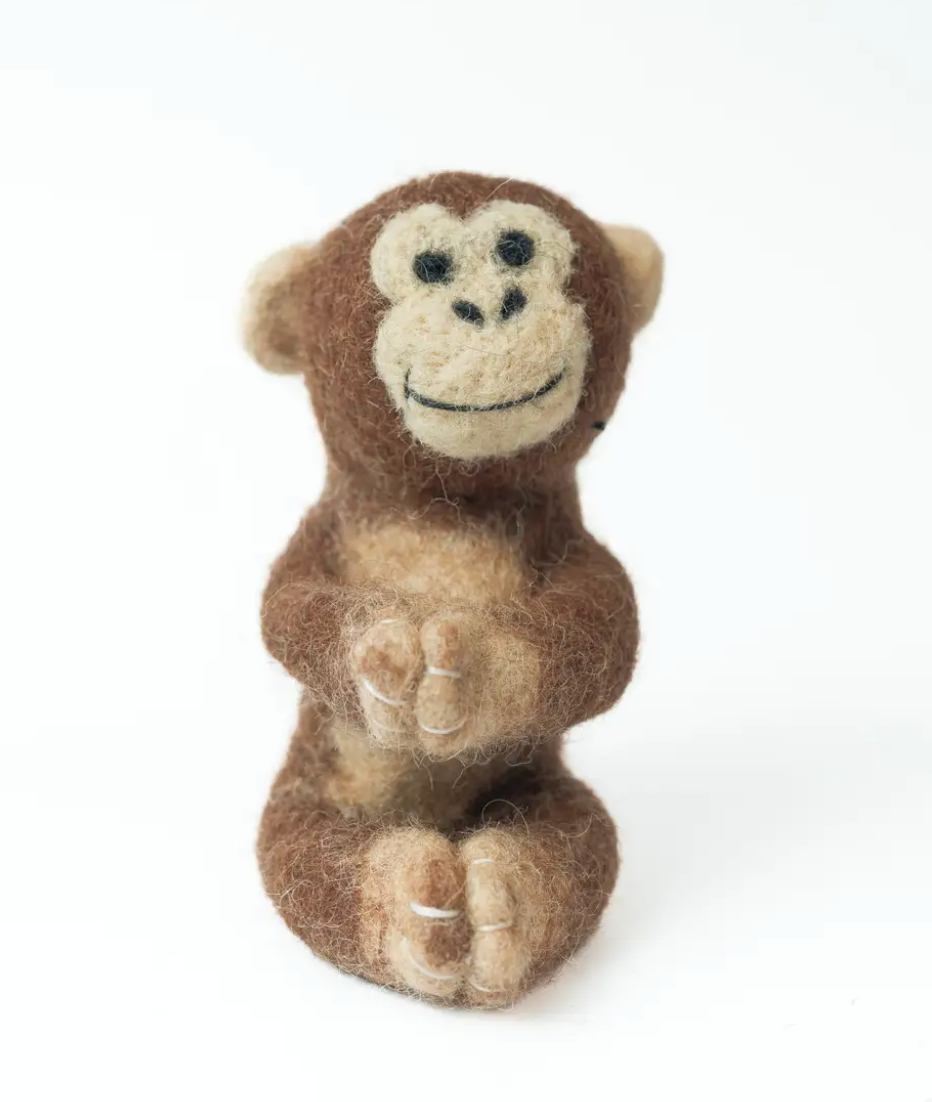 Silk Road Bazaar - Monkey Finger Puppet