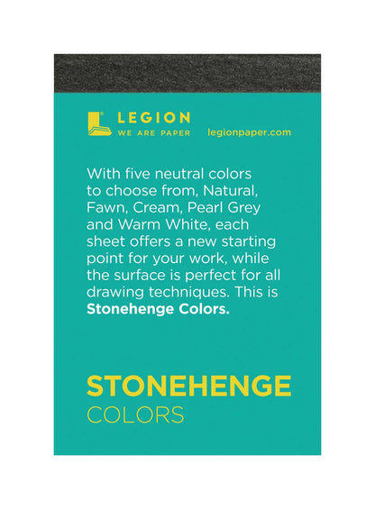Legion Paper - Stonehenge Colors Mini Pad - Drawing & Mixed Media Paper