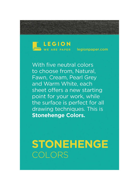 Legion Paper - Stonehenge Colors Mini Pad - Drawing & Mixed Media Paper