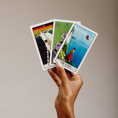 Playdate with the Universe - Playdate with the Universe Collage Art Tarot Deck