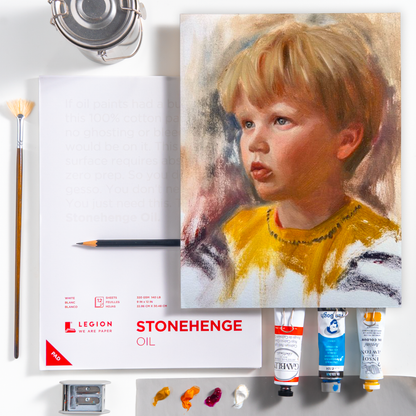 Legion Paper - Stonehenge Oil Paper Pad - Oil Painting and Oil Pastels