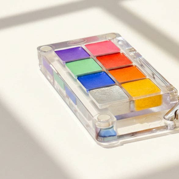 Nobel Arts - Portable Mini High Pigment Watercolor Paints Keychain