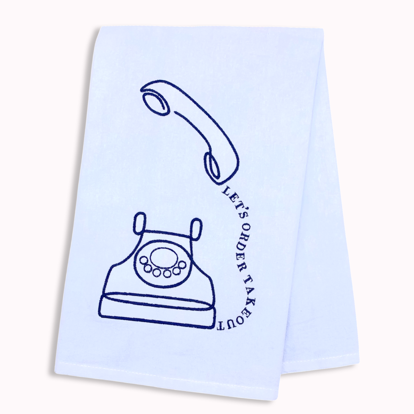 Lynen - Let's Order Takeout Tea Towel