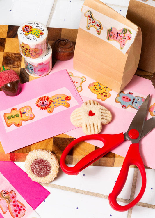 gentle thrills - Weird cookies washi tape