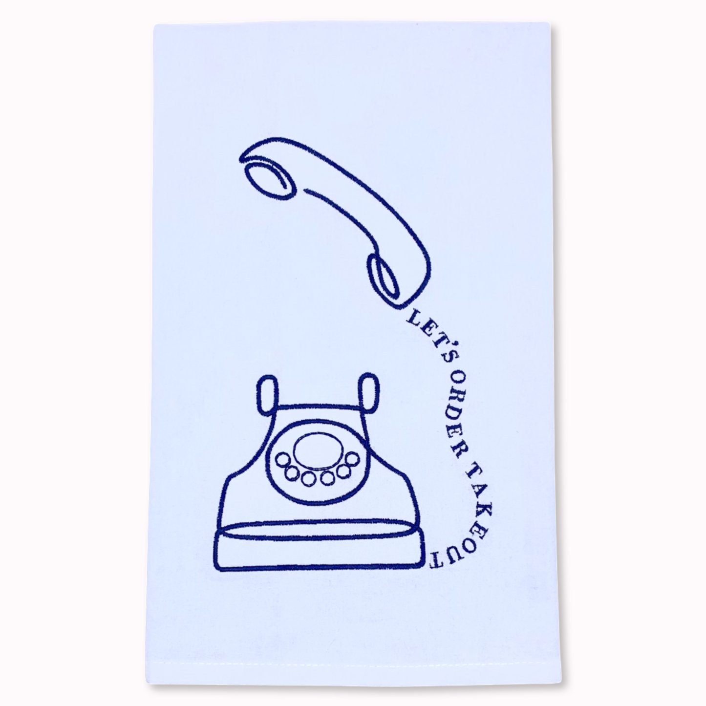 Lynen - Let's Order Takeout Tea Towel