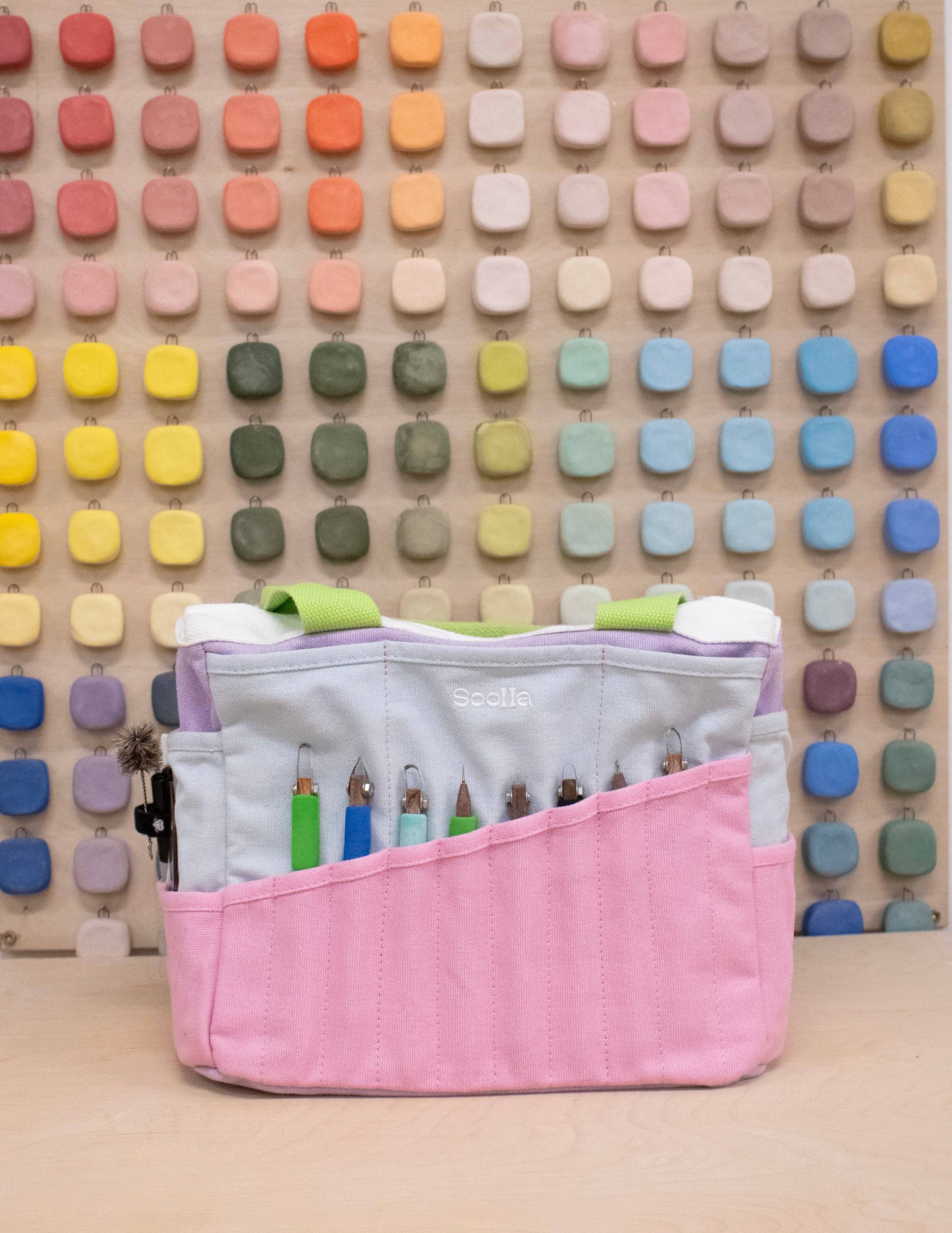 Soolla - Soolla Studio Artist Bag | Forest Green