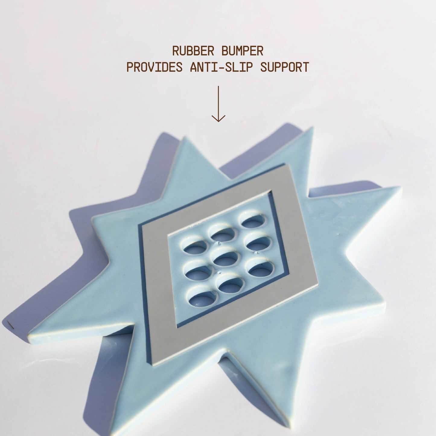 St.Bingo - Star Flower Frog  | Sky Blue