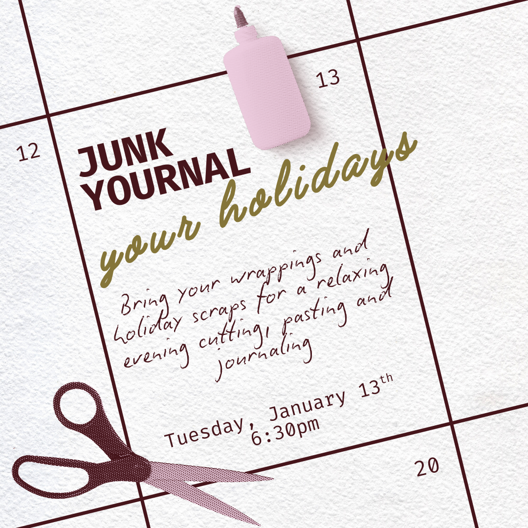 1/13 Junk Journal Your Holidays