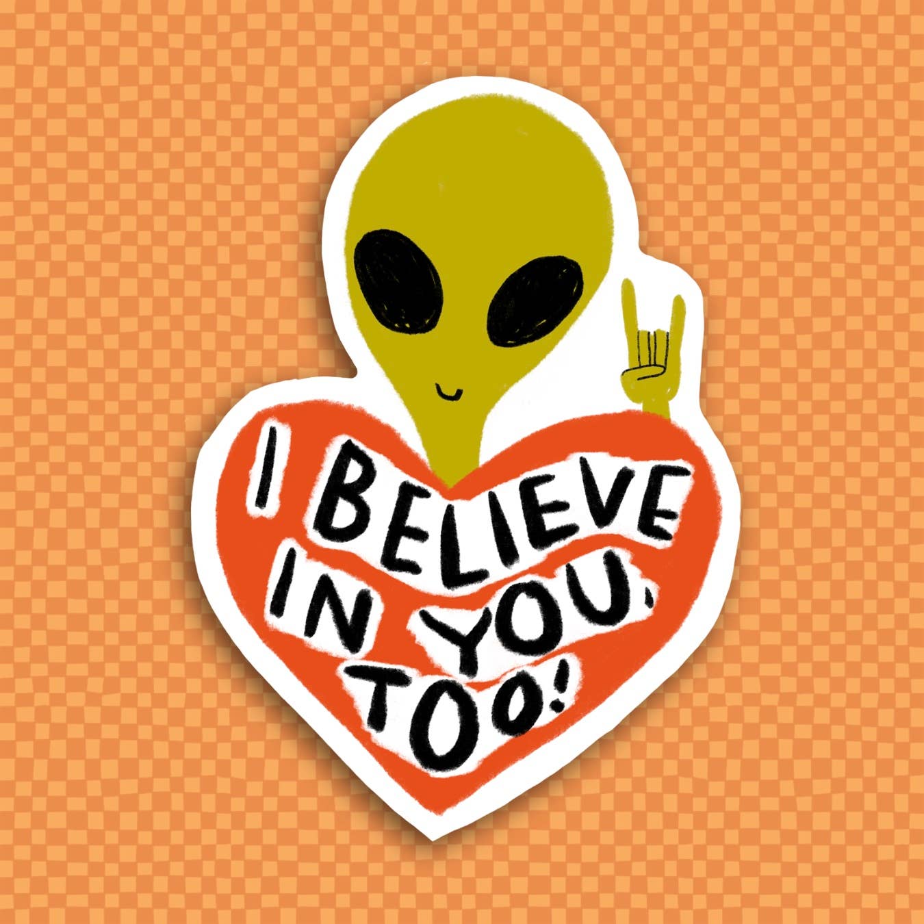 RANI BAN CO - I BELIEVE IN YOU TOO Sticker