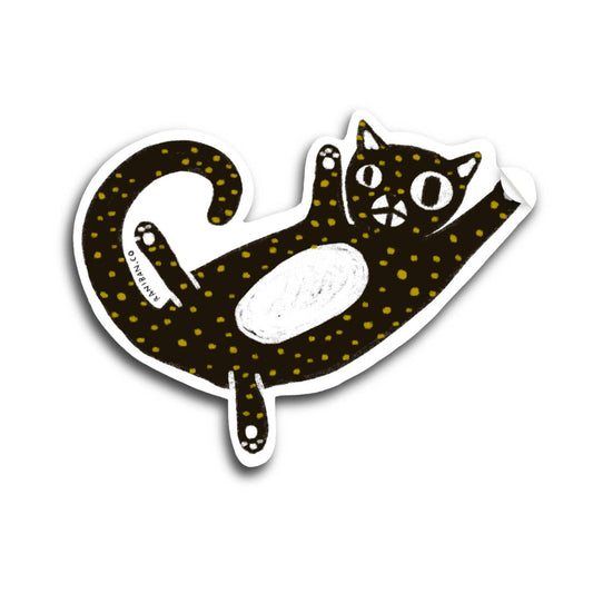 RANI BAN CO - SPOTTED CAT Sticker