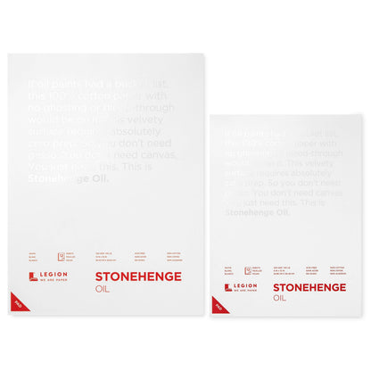 Legion Paper - Stonehenge Oil Paper Pad - Oil Painting and Oil Pastels