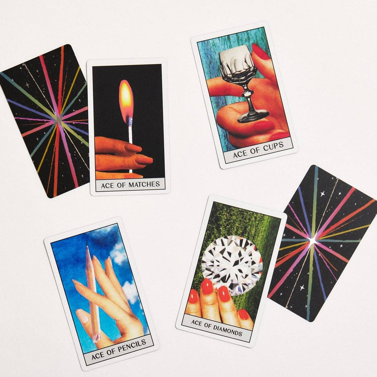 Playdate with the Universe - Playdate with the Universe Collage Art Tarot Deck