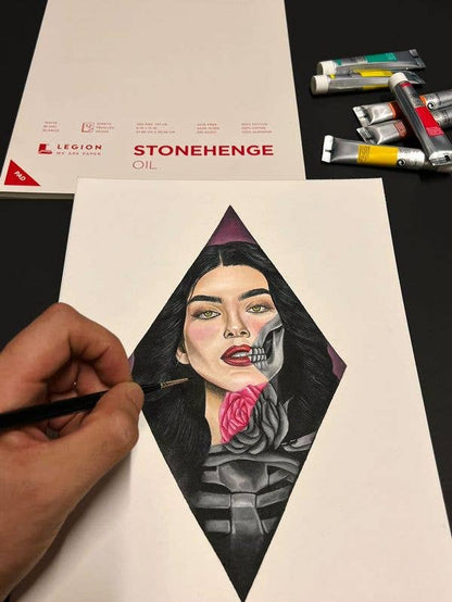 Legion Paper - Stonehenge Oil Paper Pad - Oil Painting and Oil Pastels