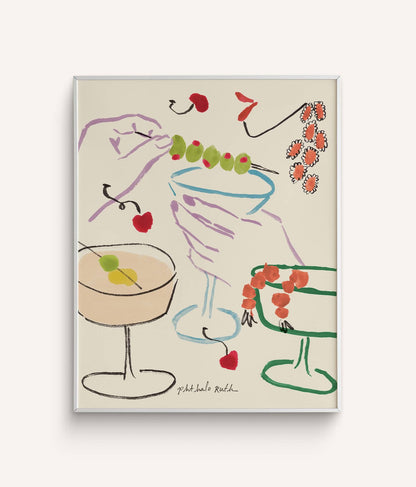 Phthalo Ruth - “Cosmopolitan Dreams” Art Print
