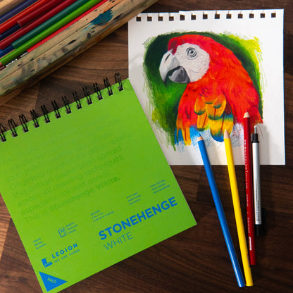 Legion Paper - Stonehenge White Spiral Pad, Journaling, Drawing & Sketching