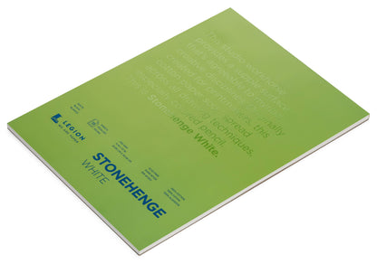 Legion Paper - Stonehenge White Paper Pad for Colored Pencil & Mixed Media