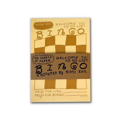 RANI BAN CO - BINGO Notepad