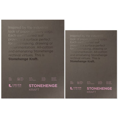 Legion Paper - Stonehenge Kraft Artist Pad - Drawing & Mixed Media Paper