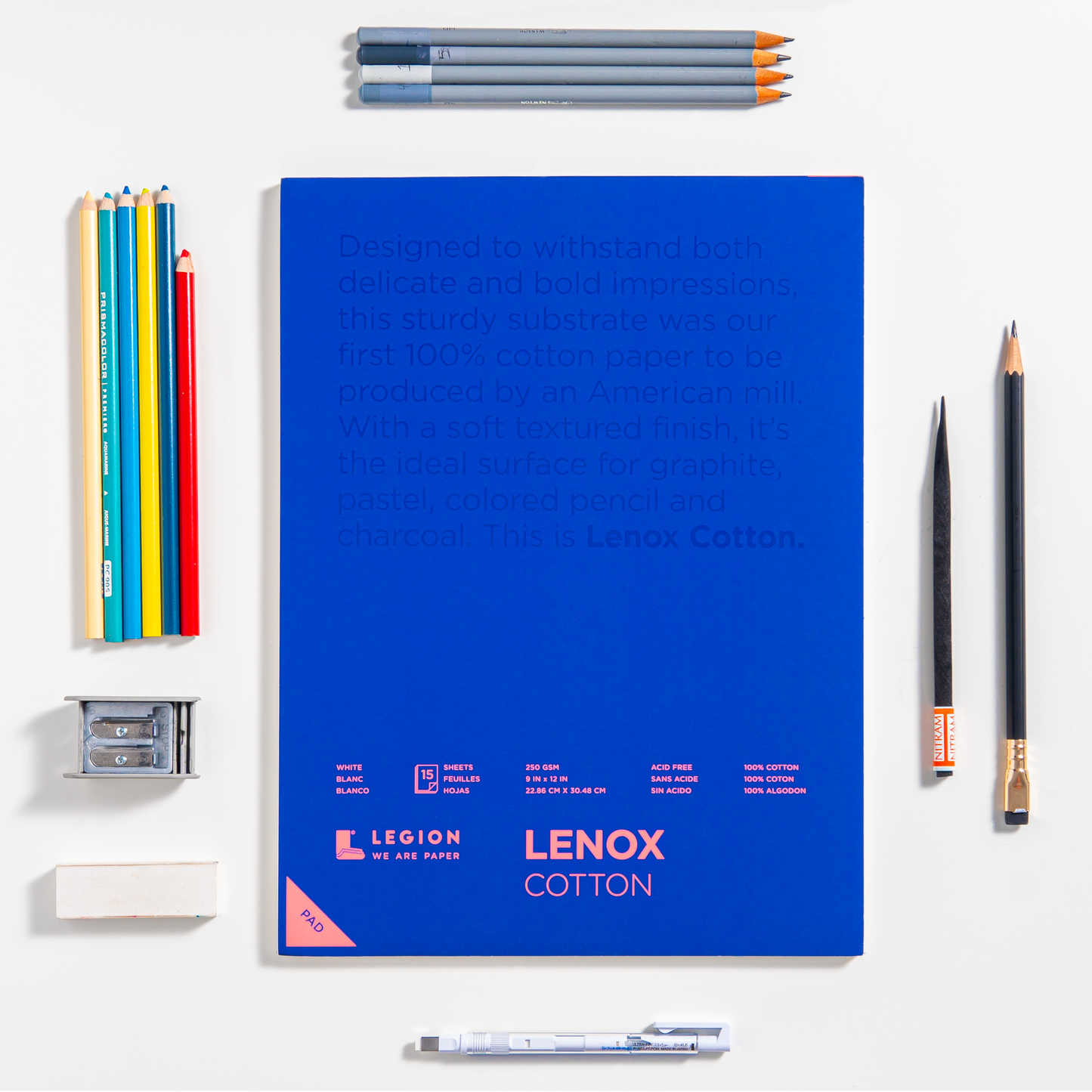 Legion Paper - Lenox Cotton Pad - Mixed Media & Drawing Paper