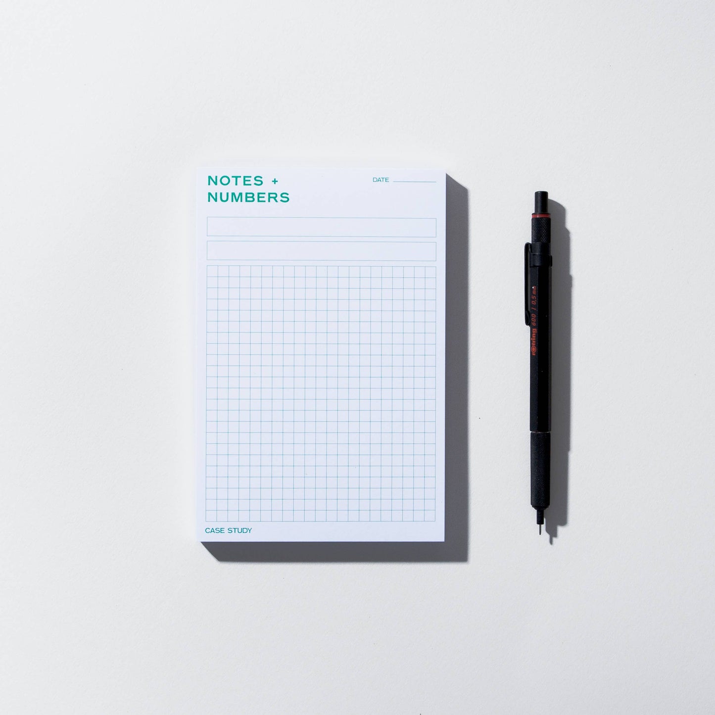 Case Study - Gridded Notepad – Tear-Off Pad for Notes, Lists & Sketches