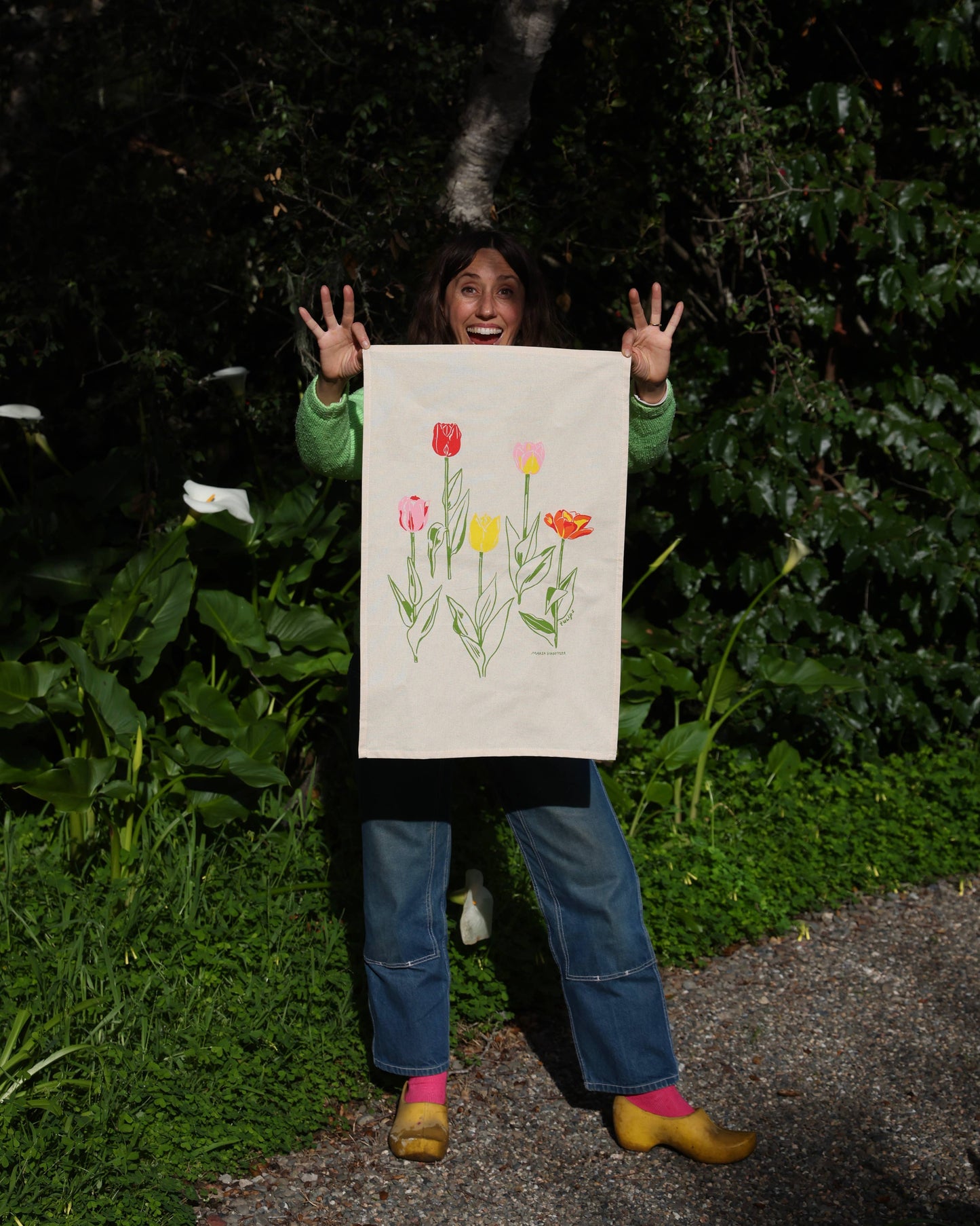 Maria Schoettler - Tulip Tea Towel