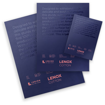 Legion Paper - Lenox Cotton Pad - Mixed Media & Drawing Paper