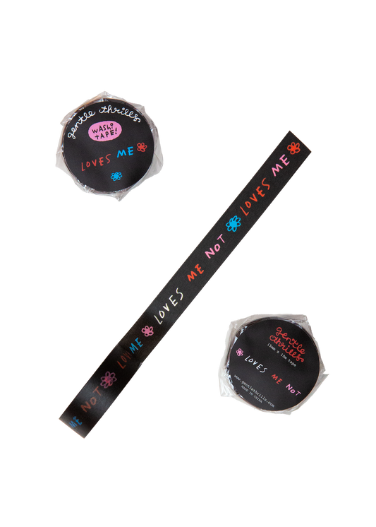 gentle thrills - Loves me not washi tape