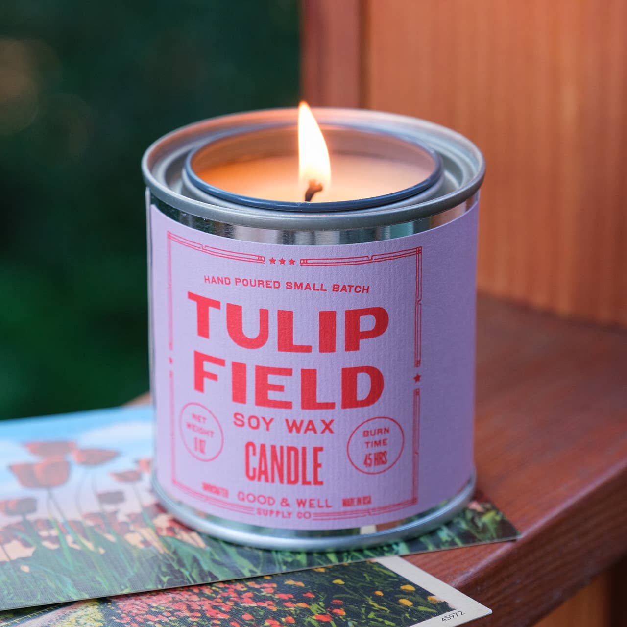 Good & Well Supply Co. - Tulip Field Soy Candle