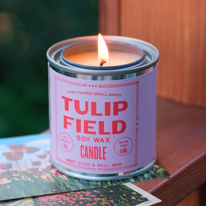 Good & Well Supply Co. - Tulip Field Soy Candle