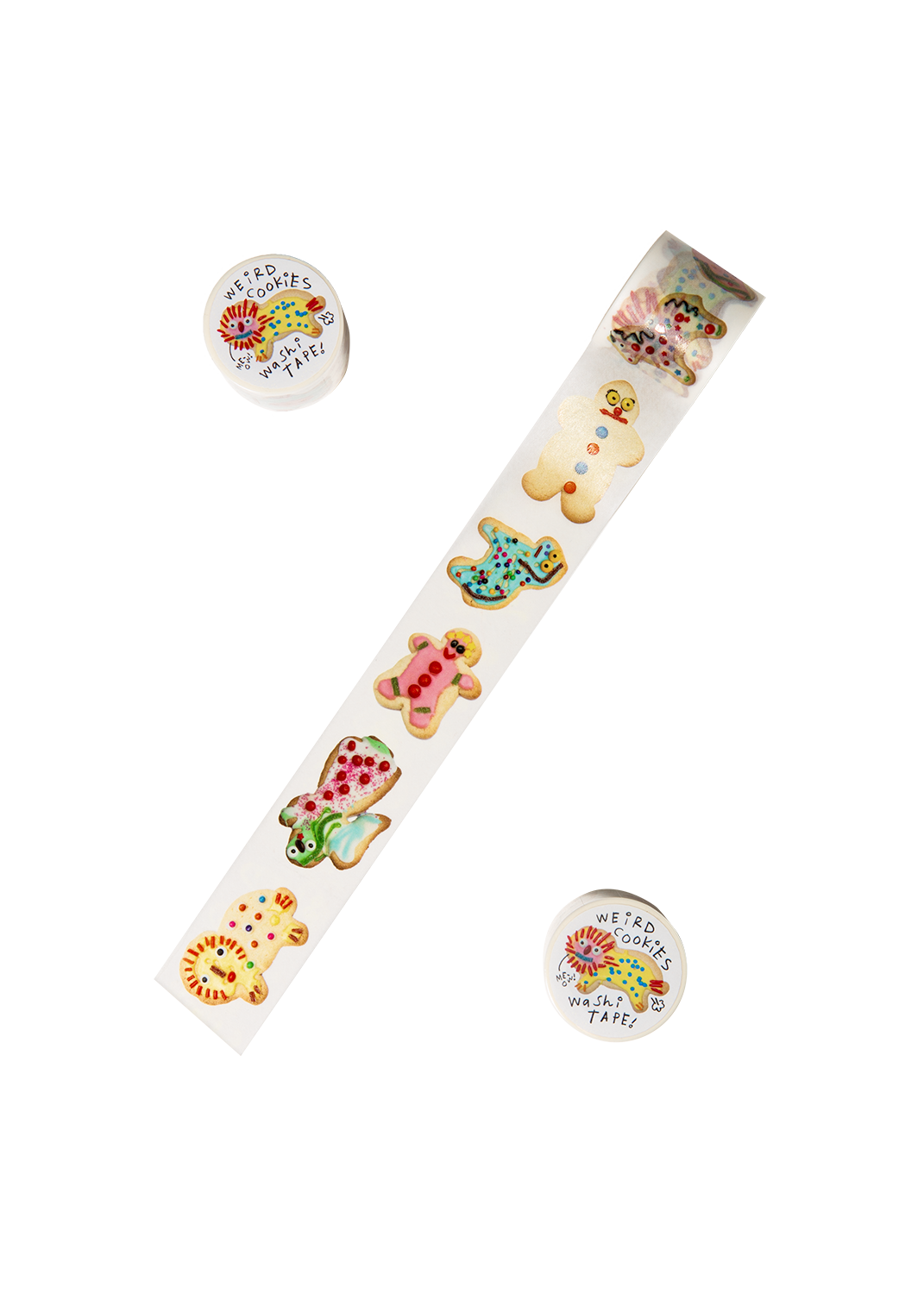 gentle thrills - Weird cookies washi tape